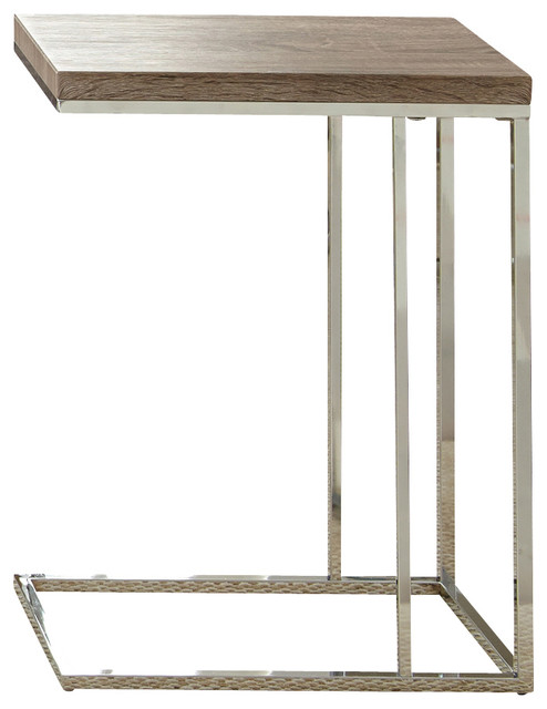 Lucia Chairside End Table Brown