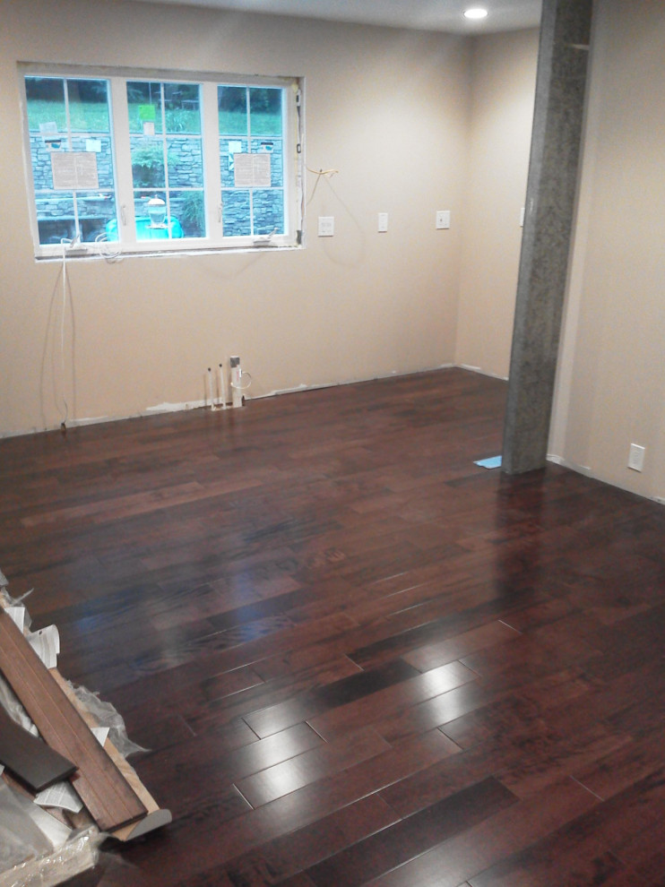 Stacy M Custom Kitchen Flooring + Bump out