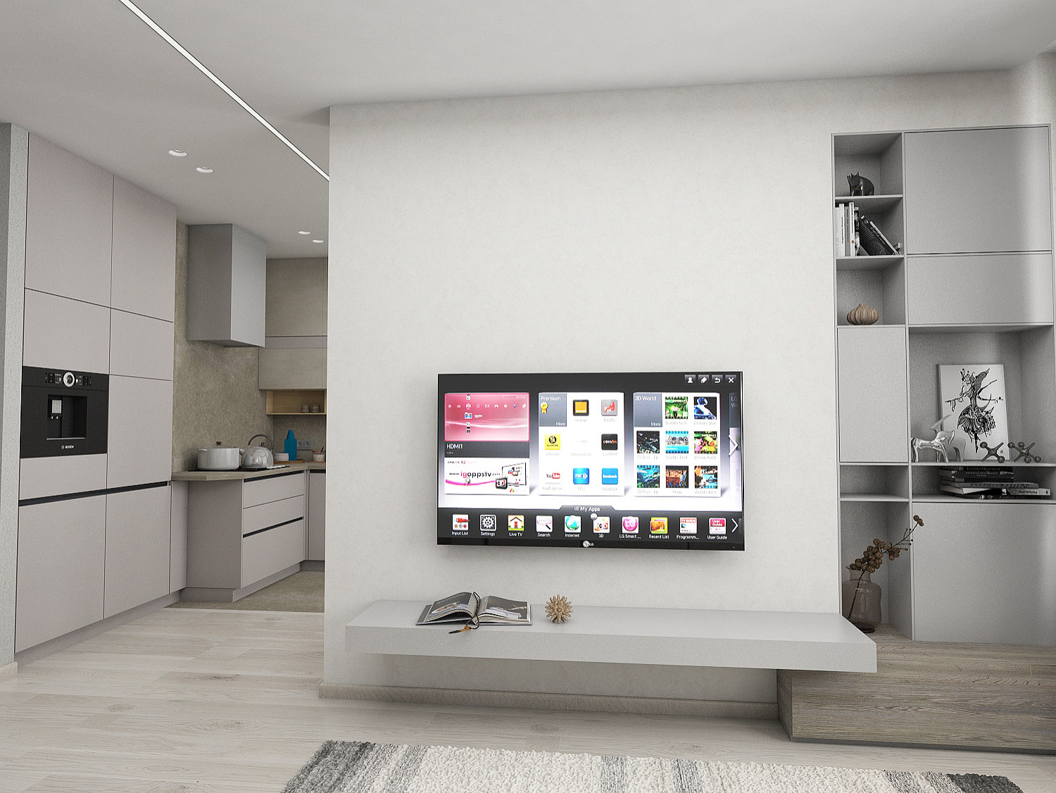 3-х комнатная квартира в ЖК Крона