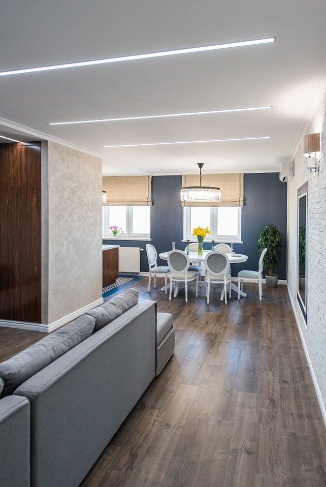 Гостиная с видом на бухту