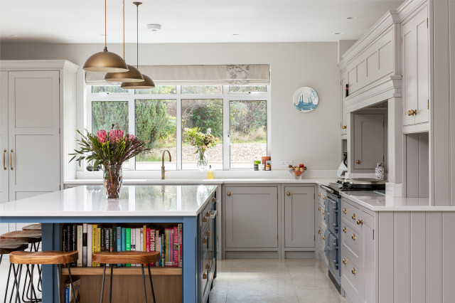 The Haslemere Kitchen and Larder - Transitional - Kitchen - Kent - by ...