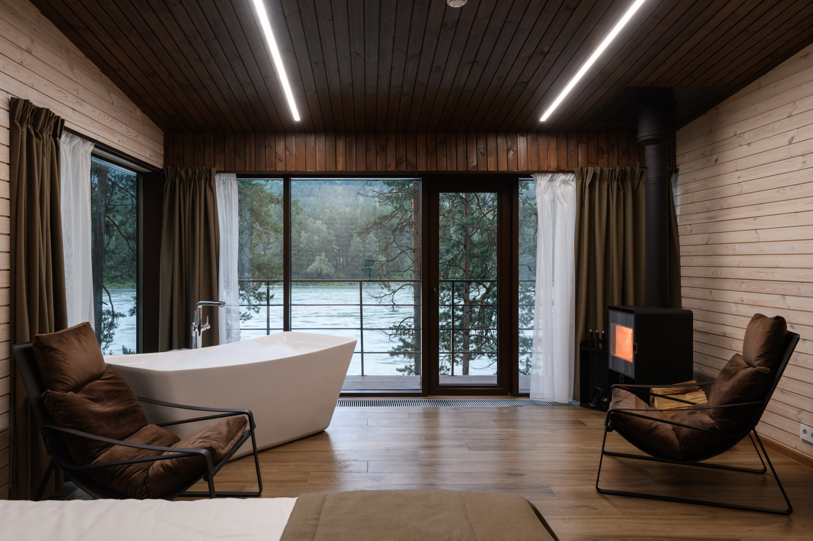 отдельно стоящие дома в эко-отеле Алтика