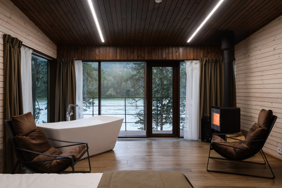 отдельно стоящие дома в эко-отеле Алтика