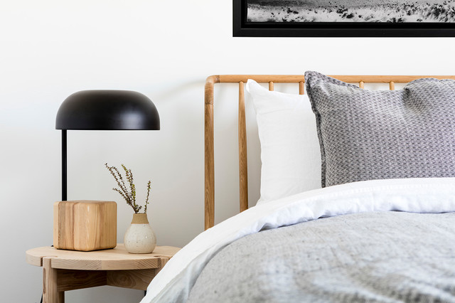 Manly contemporary-bedroom