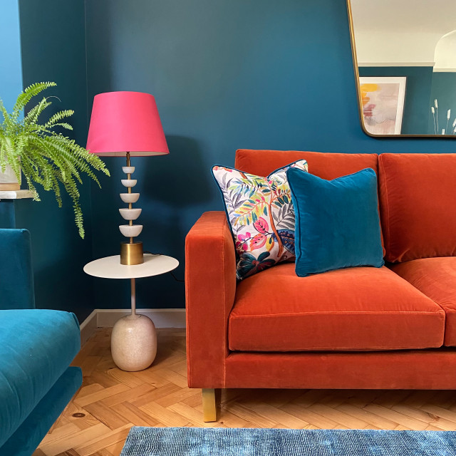 Eclectic Family Home eclectic-living-room