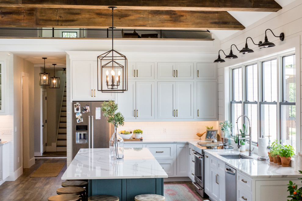Middle Winchendon Road Farmhouse Kitchen Boston by ATA