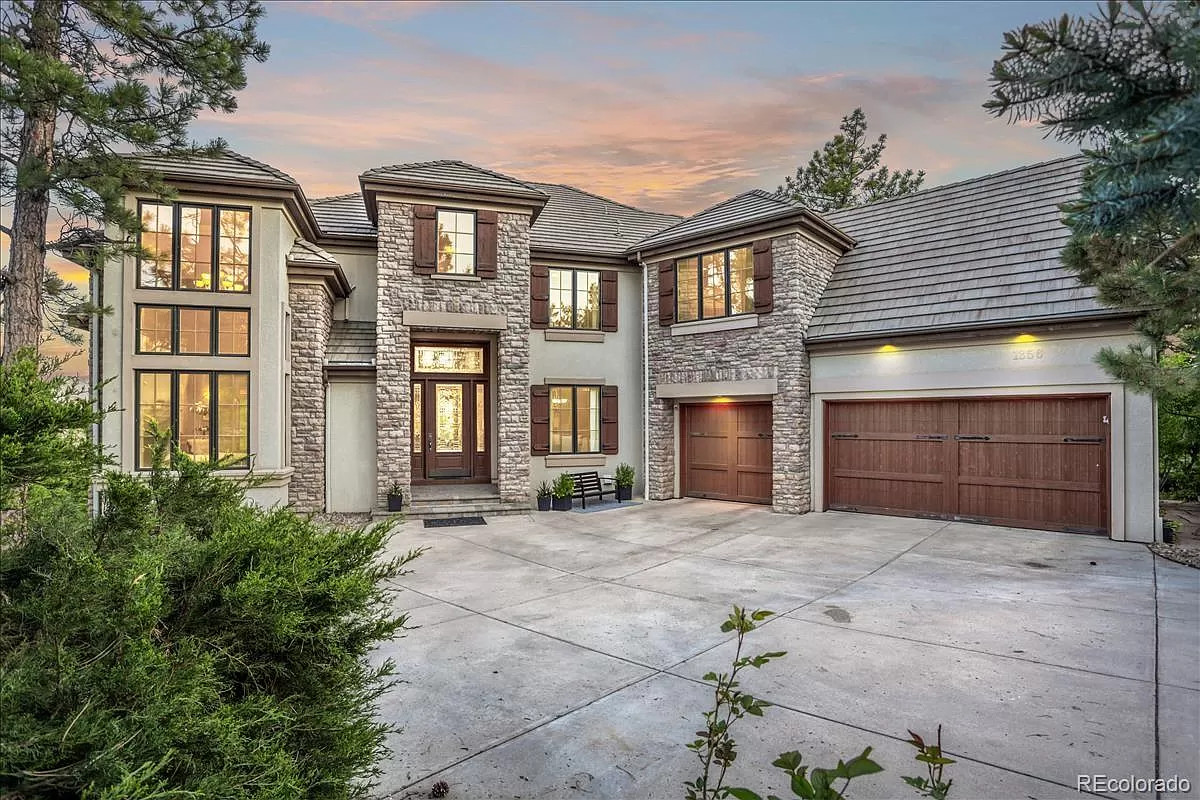 Traditional Two-Story Walk-out Castle Pines Custom Home