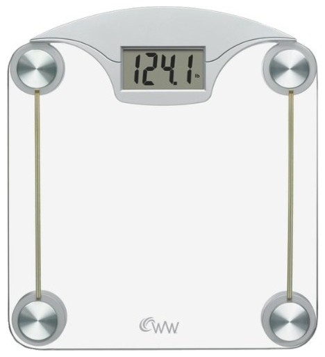 WW DIGITAL GLASS SCALE WITH