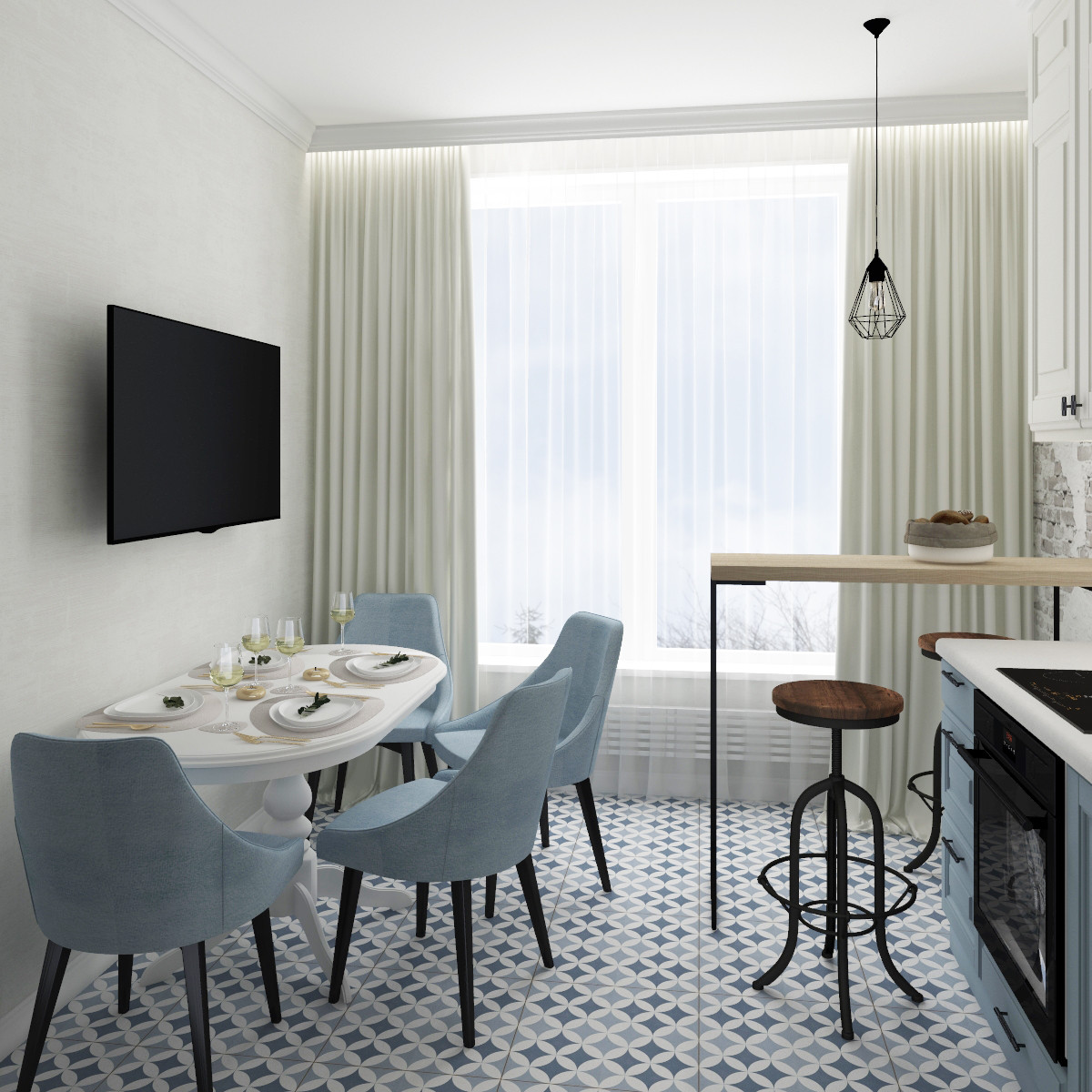 Проект квартиры ЖК ALIA