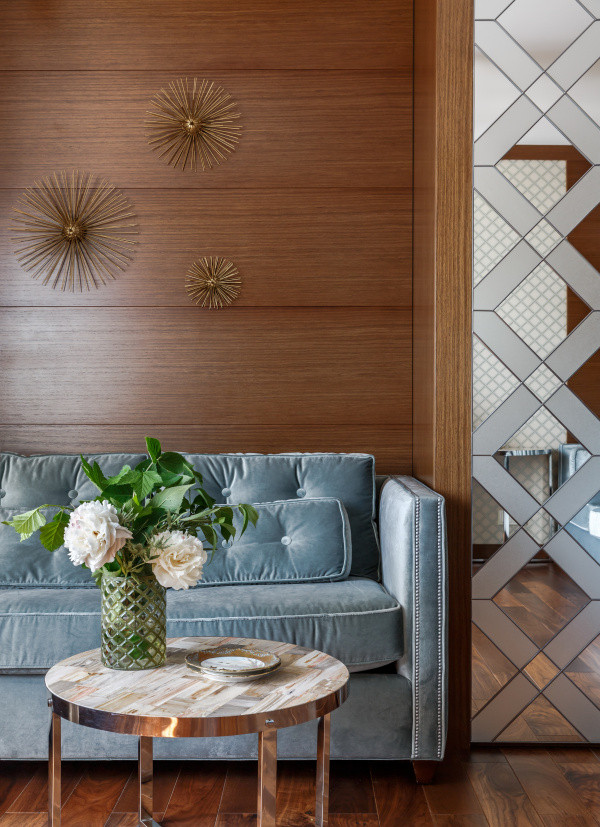 Интерьер дуплекса в поселке Бристоль Московская область. Правое крыло