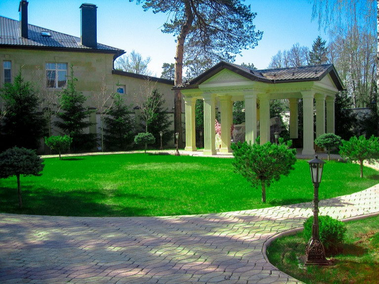 Создание клумб и цветников