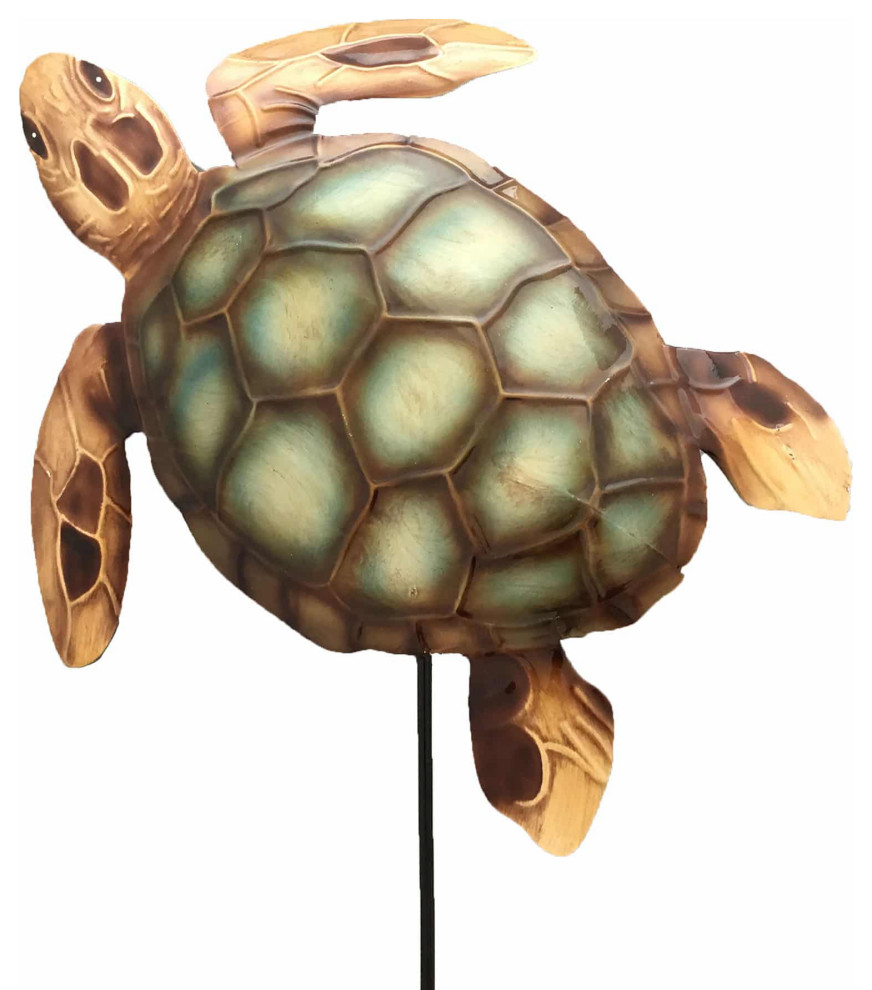 Garden Stake Sea Turtle