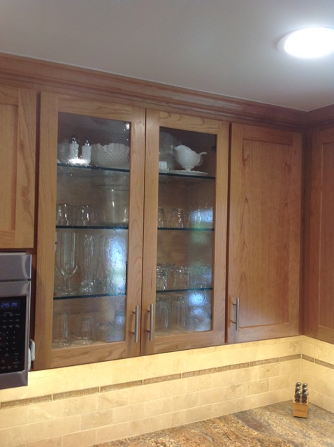 Kitchen divider cabinets - Traditional - Kitchen - San Francisco