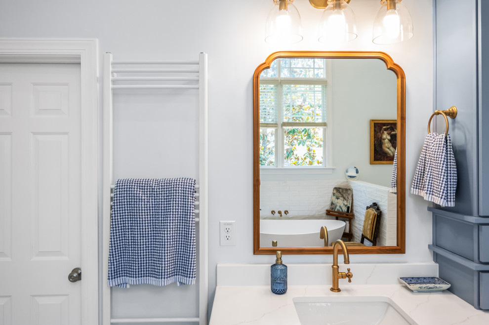 Blue Cary Bathroom