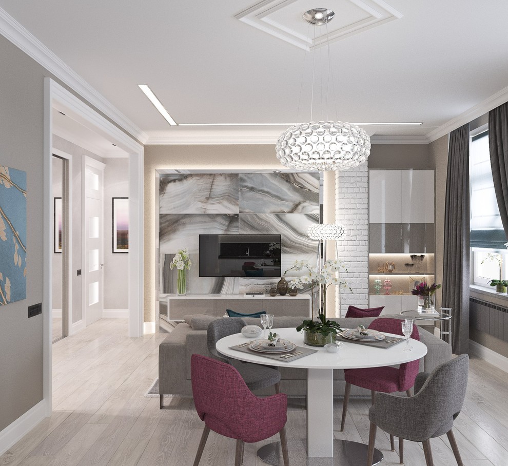 Проект кухни-гостиной в Питере