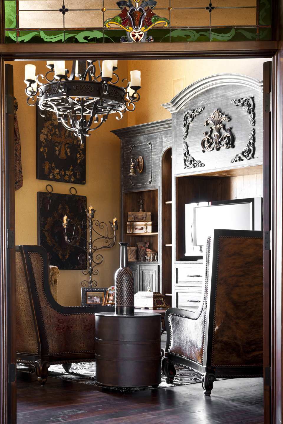 Warm Up Your Home with Old-World Wrought Iron Lighting
