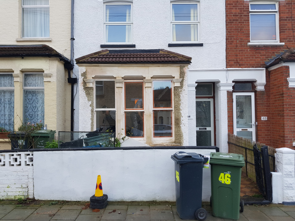 Replacing original features to period property + new timber sash windows