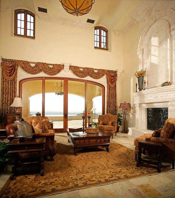 Our Work mediterranean-living-room