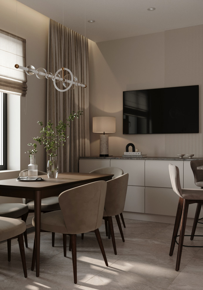 Кухня в квартире на набережной Адмирала Лазарева