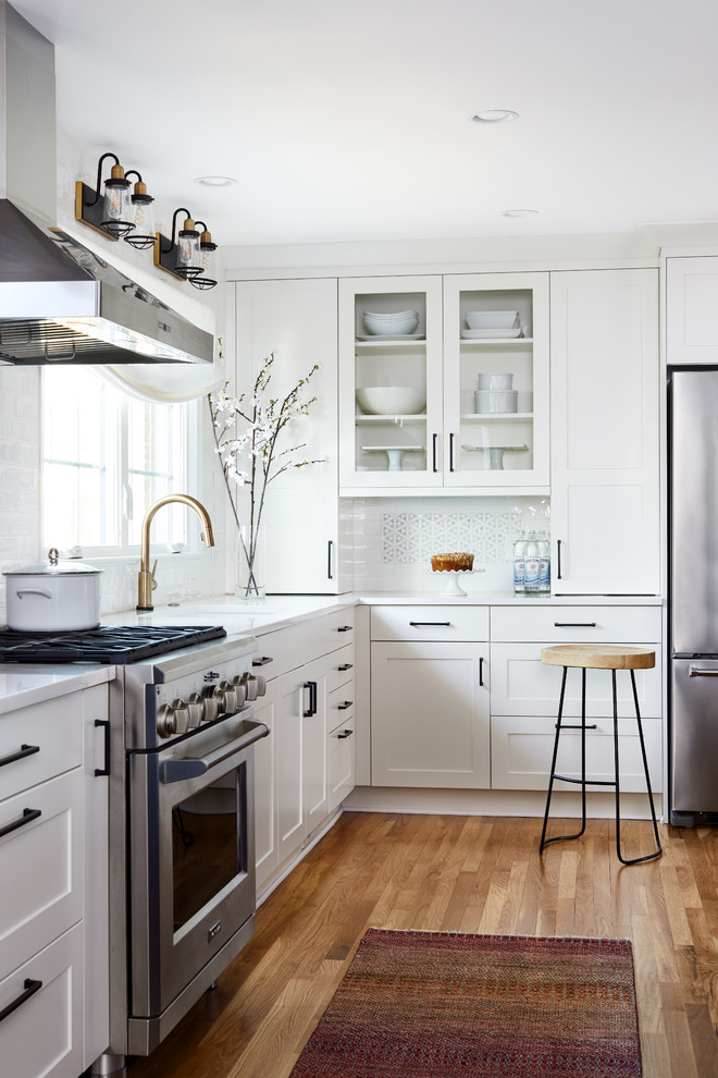 Inspiration for a transitional kitchen remodel in DC Metro
