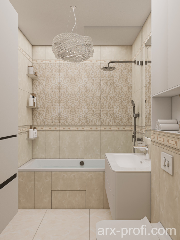 Проект интерьера квартиры в Свиблово