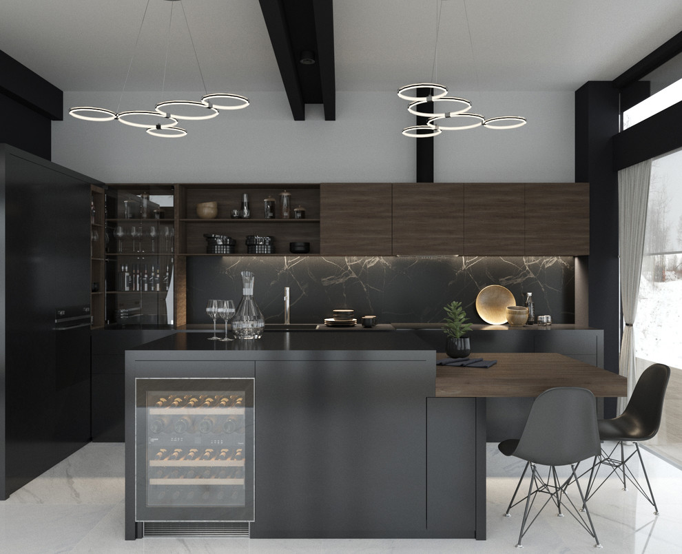 Проект первого этажа дома в г. Выборг, 100кв.м.