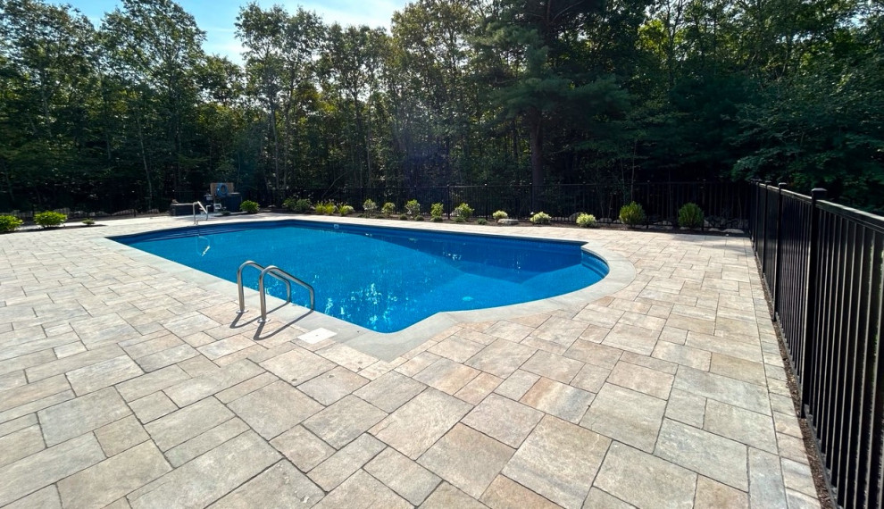 Family Time in Tiverton-Pool and Landscape Makeover