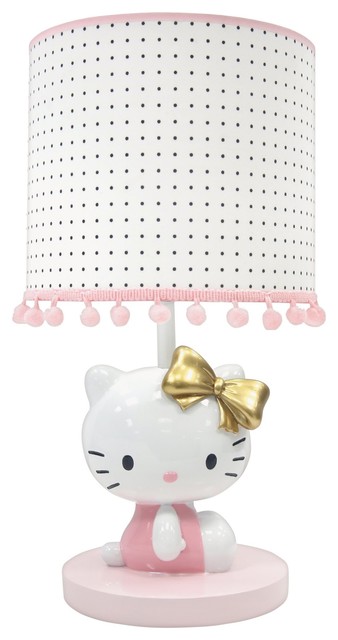 Hello Kitty Nursery Lamp With Shade Bulb By Lambs Ivy Pink And Gold Hello Kitty Nursery Lamp With Shade Bulb By Lambs Ivy Pink And Gold
