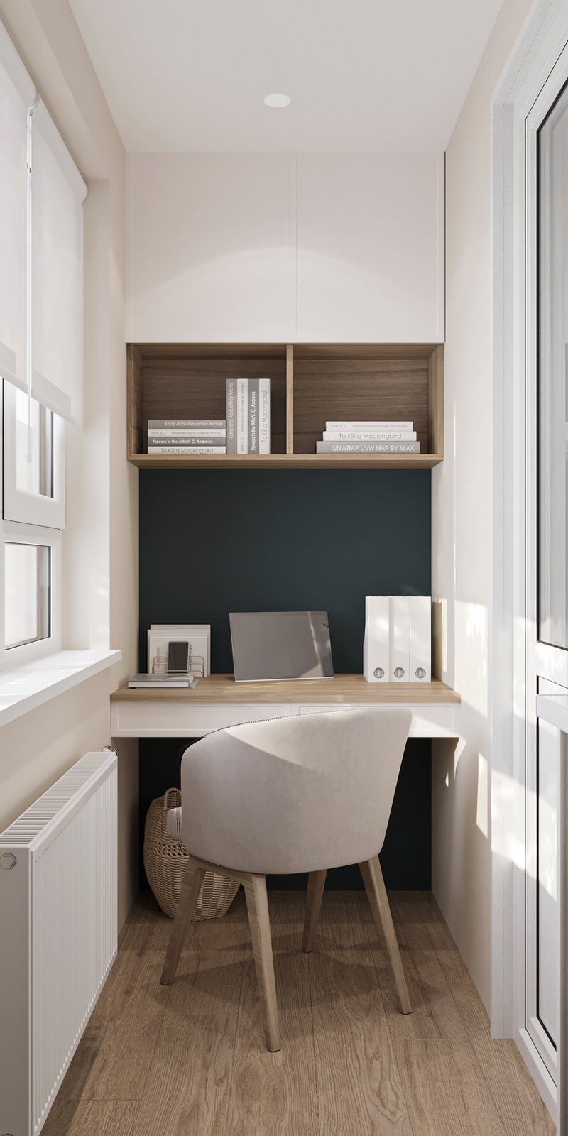 Однокомнатная квартире  в скандинавском стиле ЖК Новая Кузнечиха