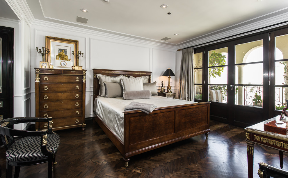 Beverly Hills Traditional Bedroom Los Angeles by M. Wright Design