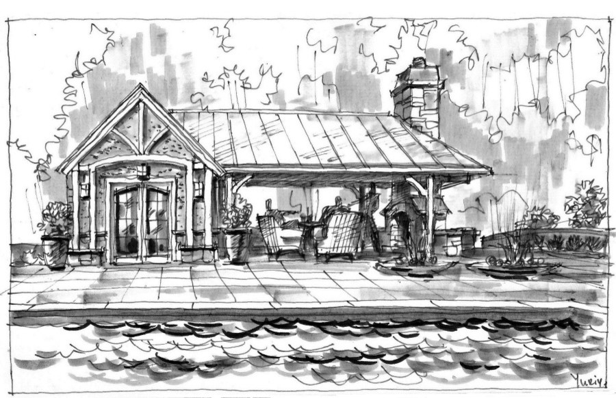 Landscape Design | Hand Sketched Concepts