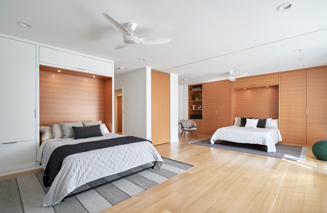 Riverside modern-schlafzimmer