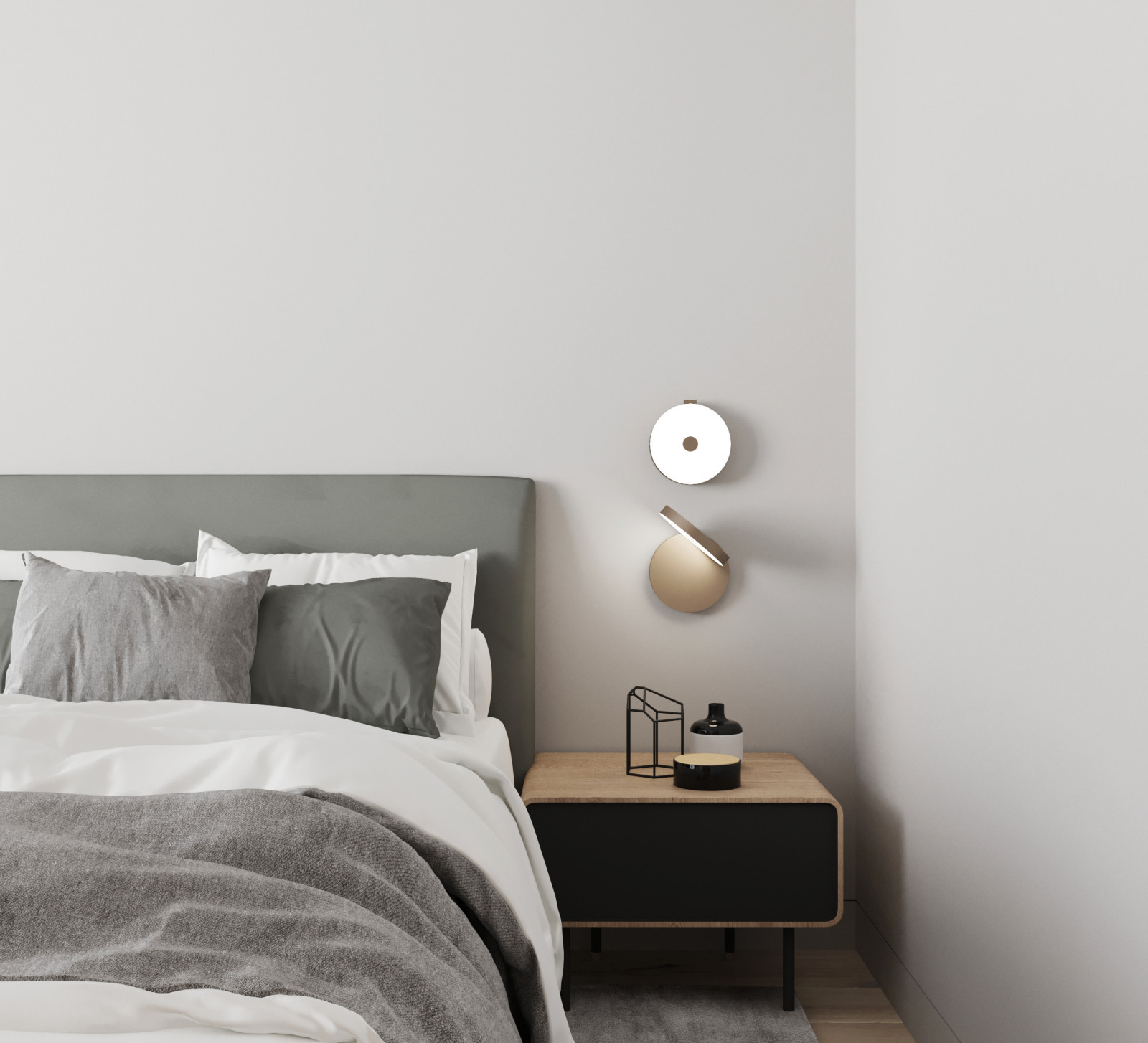 Дом в Репинских усадьбах. Гостевая спальня