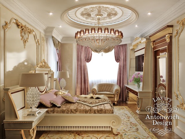Дизайн спальни в классическом стиле. Более фото | Live-design