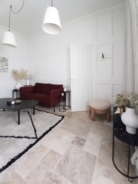 PARIS IX contemporary-living-room