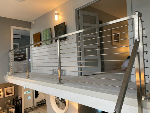 Railing Remodel trendy-trappe
