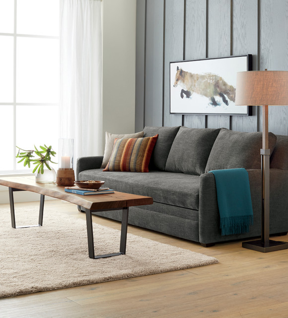 Reston Queen Sleeper Sofa Contemporary Living Room Chicago by