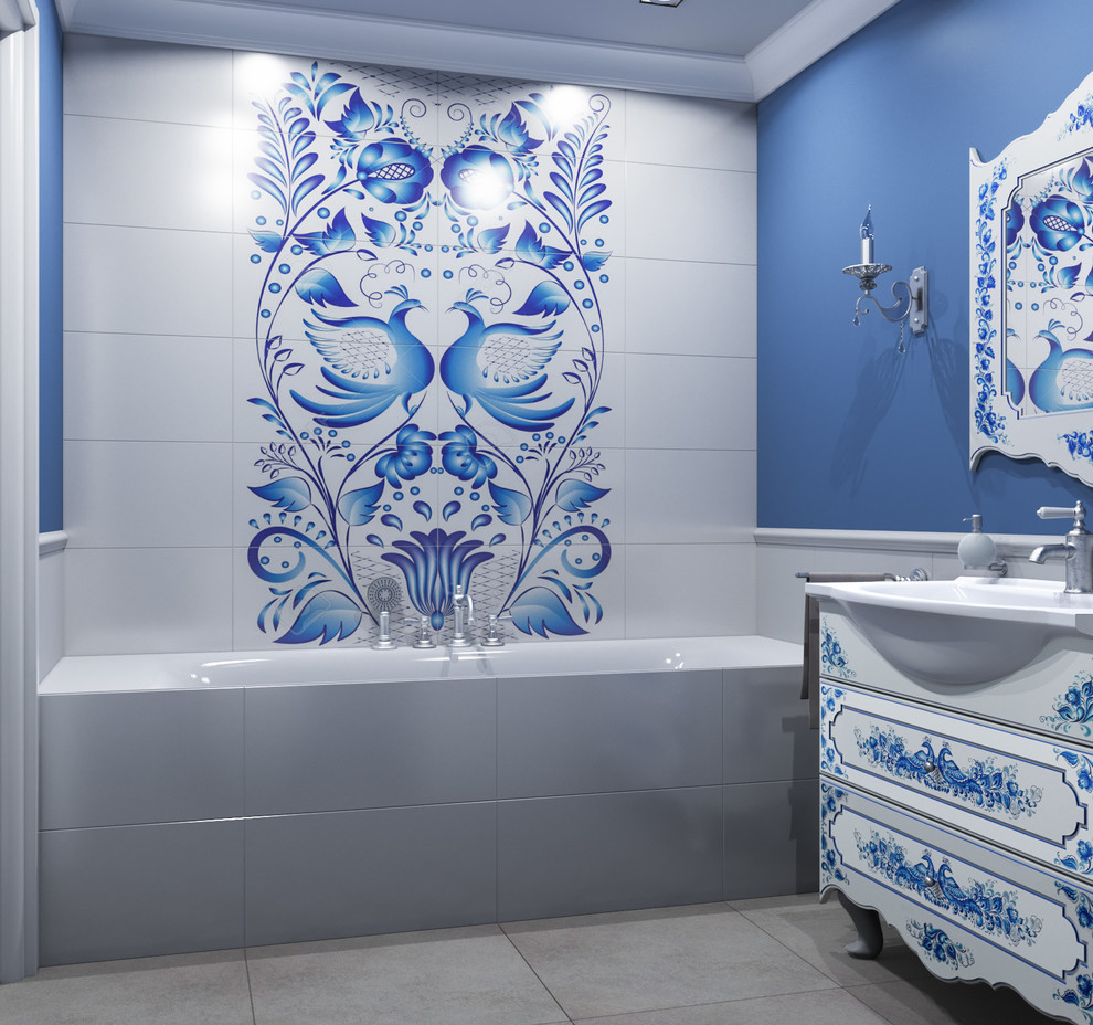 3-х комнатная квартира с элементами славянского стиля