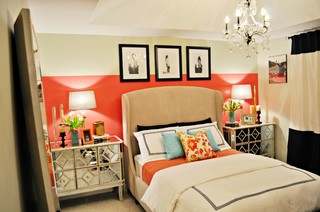 Vintage Glam Bedroom - Contemporary - Bedroom - Miami - by Nicole White