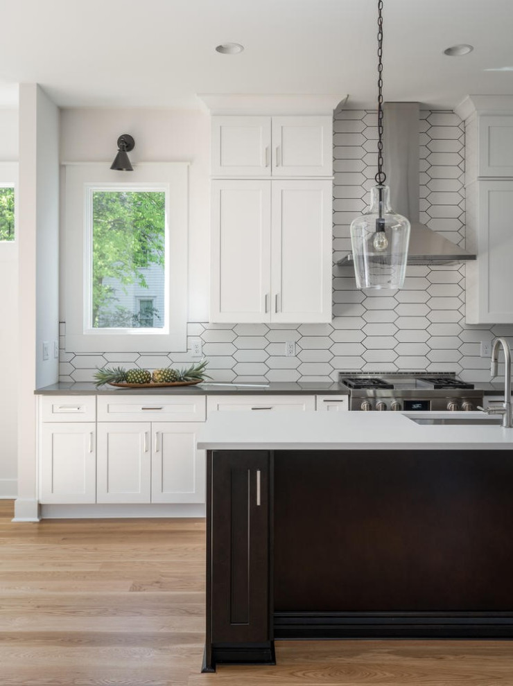 Inspiration for a transitional kitchen remodel in Atlanta
