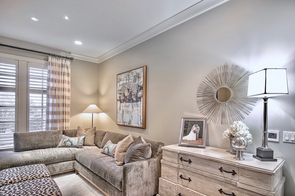 Home design - transitional home design idea in Kansas City