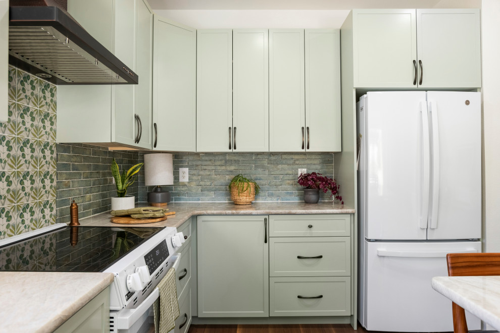 Calming Earthy Sage Green Kitchen