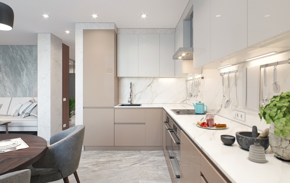 Квартира 94 м2 ЖК "Маршал Град"