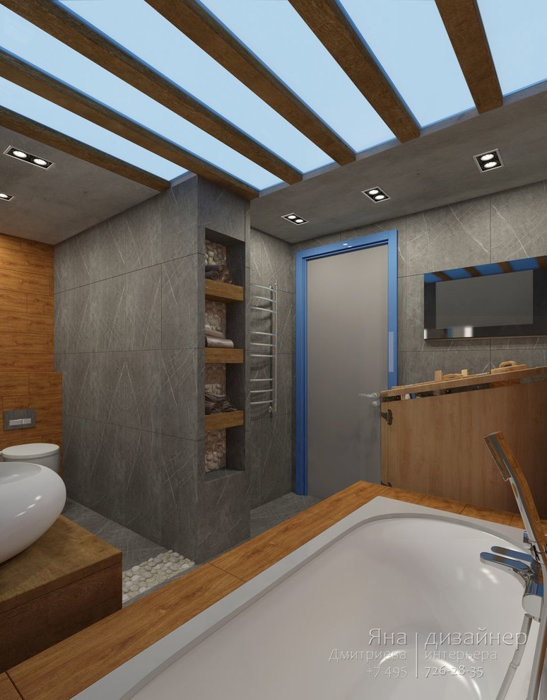 Квартира 170 м2. эклектика лофта и минимализма.