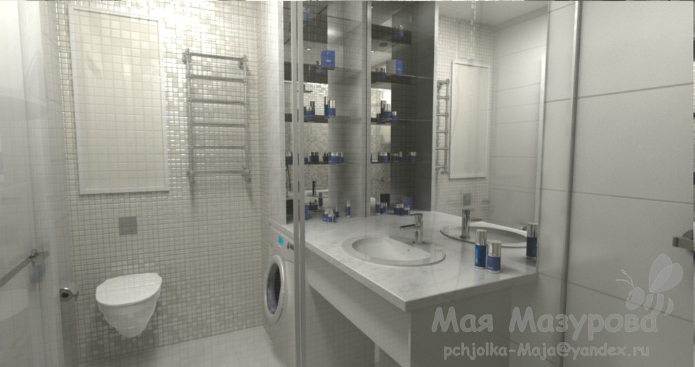 57,6 кв.м. благородной монохромности