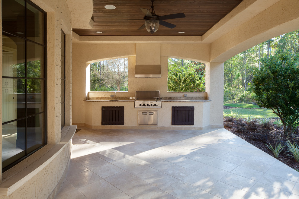 This is an example of a mediterranean patio in Orlando.