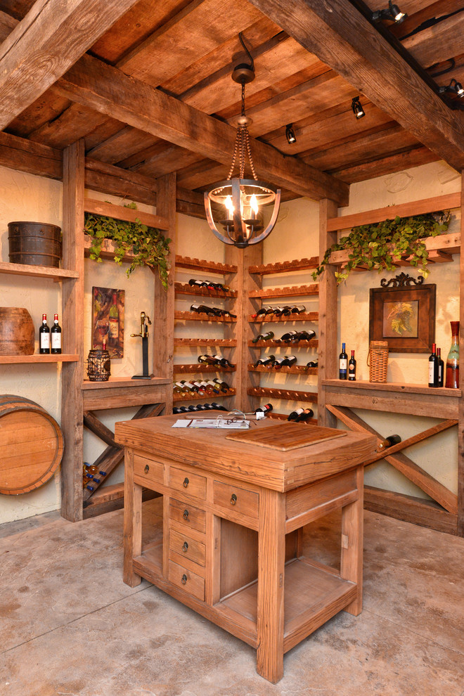 This is an example of a wine cellar in Richmond.
