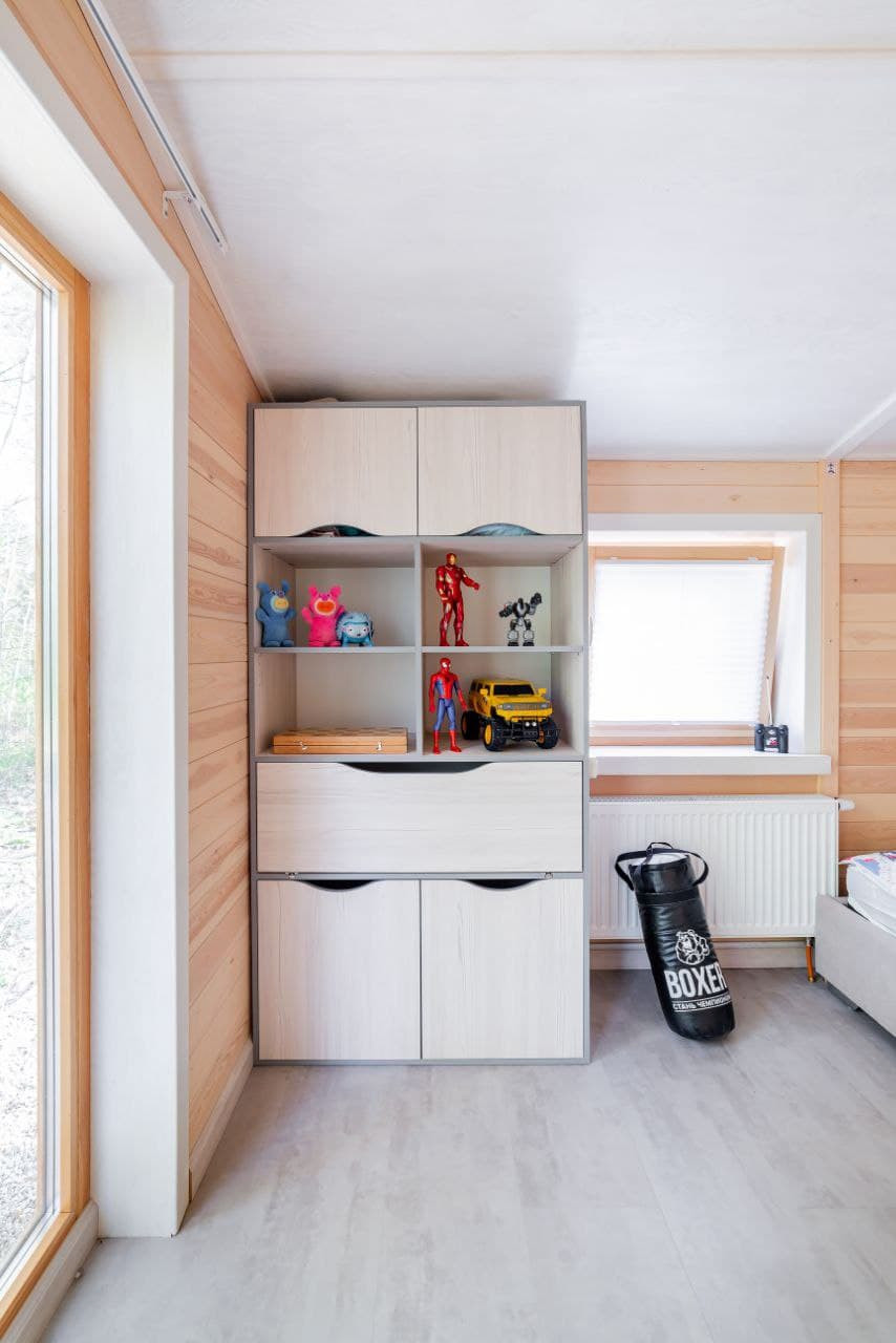 Детская комната с мебелью для двоих детей