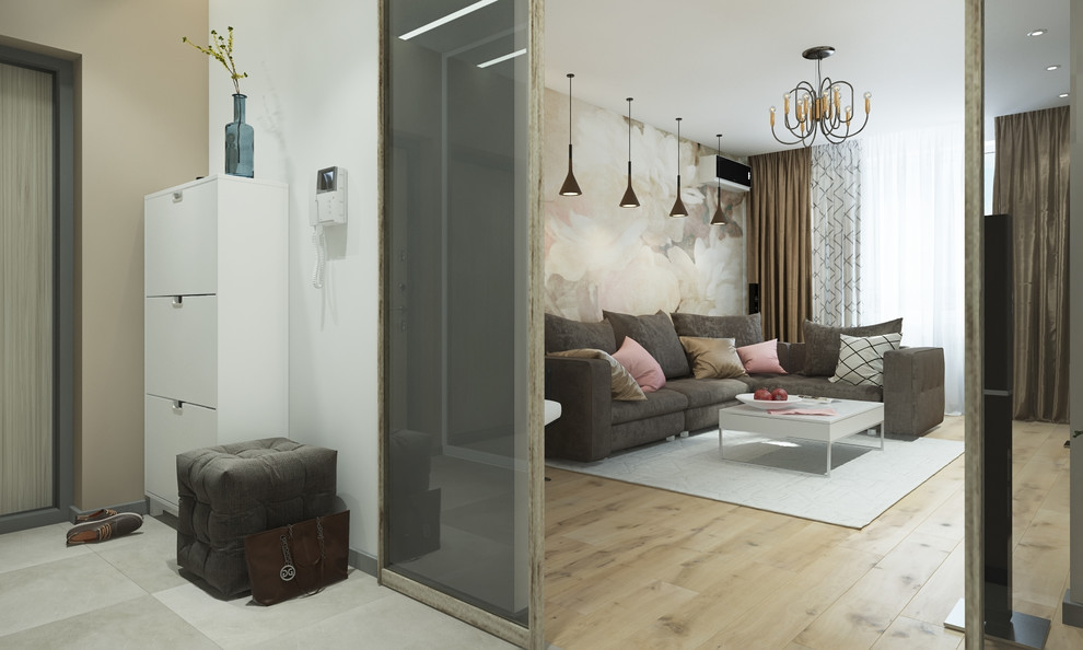 Гостиная в цветах