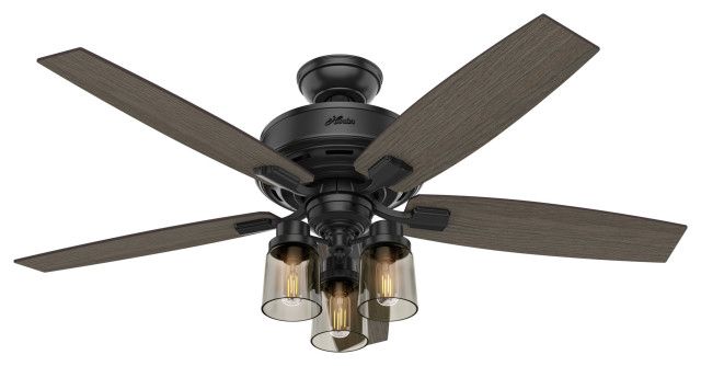 Black Ceiling Fans With Light And Remote       - Andersonlight Fan Modern Black Ceiling Fan With 5 Rotatable Light Set Remote Control Indoor Quiet Fan Chandelier 48 Inch Amazon Com : Looking for a white ceiling fan with light or a black ceiling fan with light?